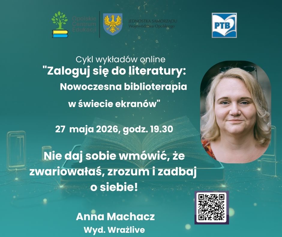 plakat informujący o wykładzie