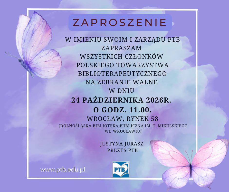plakat informujący o zebraniu walnym
